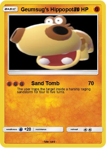 Pokemon Geumsug's Hippopotas