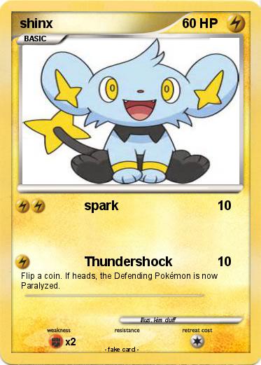 Pokemon shinx