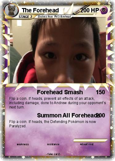 Pokemon The Forehead
