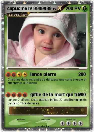 Pokemon capucine lv 9999999