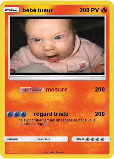 Pokemon bébé tueur