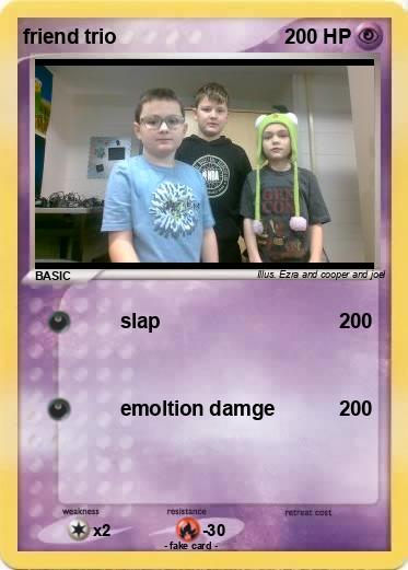 Pokemon friend trio