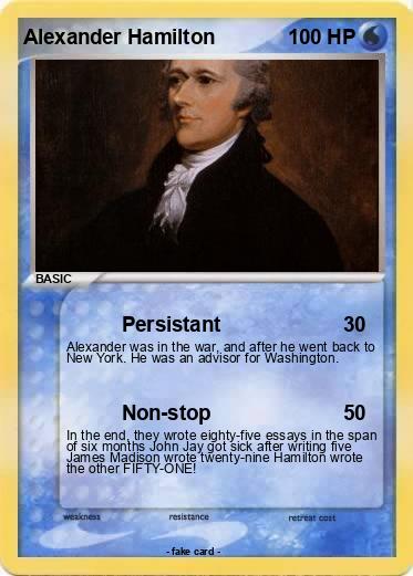 Pokemon Alexander Hamilton