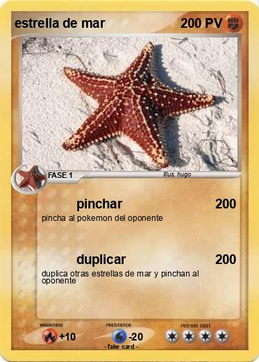 Pokemon estrella de mar