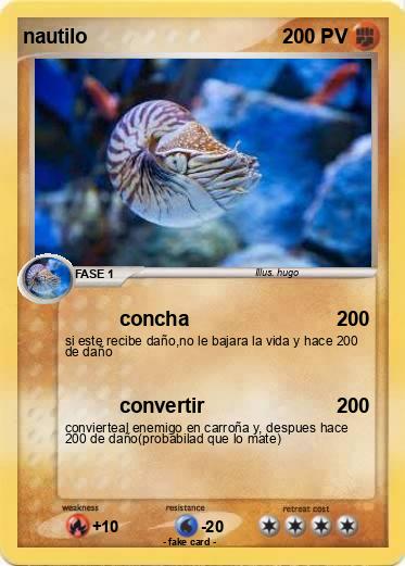 Pokemon nautilo