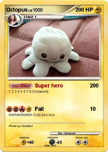Pokemon Octopus