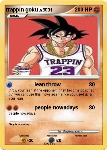 Pokemon trappin goku