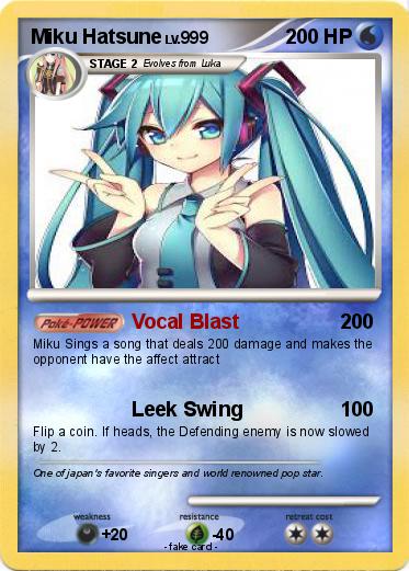 Pokemon Miku Hatsune