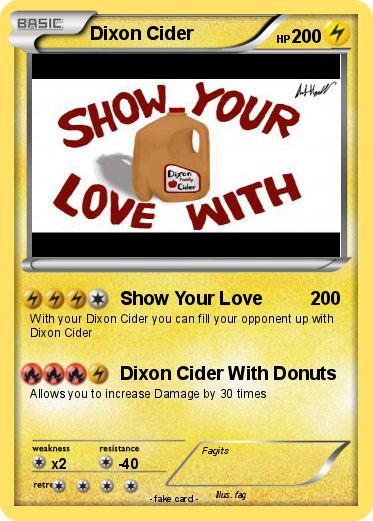 Pokemon Dixon Cider