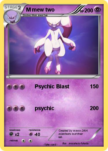 Pokemon M mew two