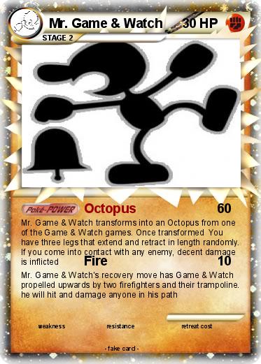 Pokemon Mr. Game & Watch