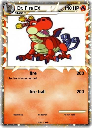 Pokemon Dr. Fire EX