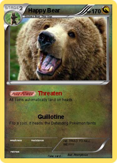 Pokemon Happy Bear