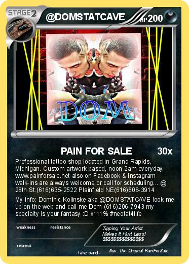 Pokemon @DOMSTATCAVE