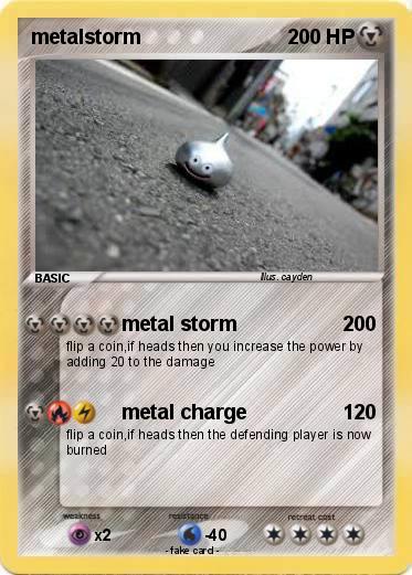 Pokemon metalstorm