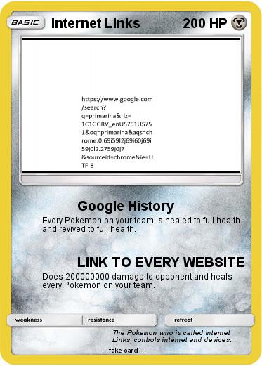 Pokemon Internet Links