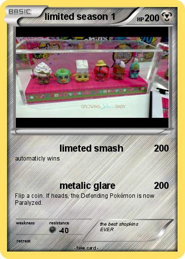 Pokemon limited season 1