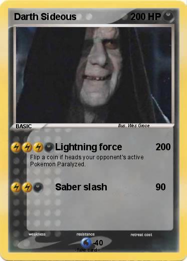 Pokemon Darth Sideous