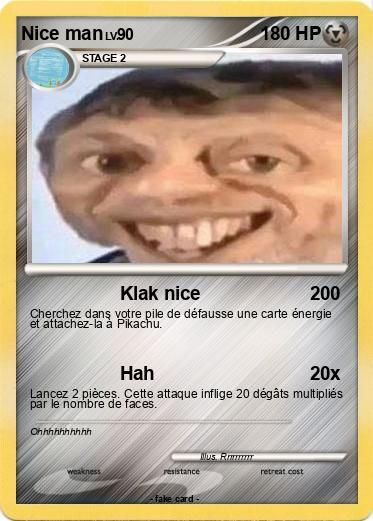 Pokemon Nice man