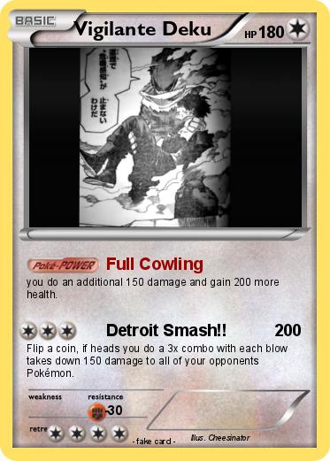 Pokemon Vigilante Deku