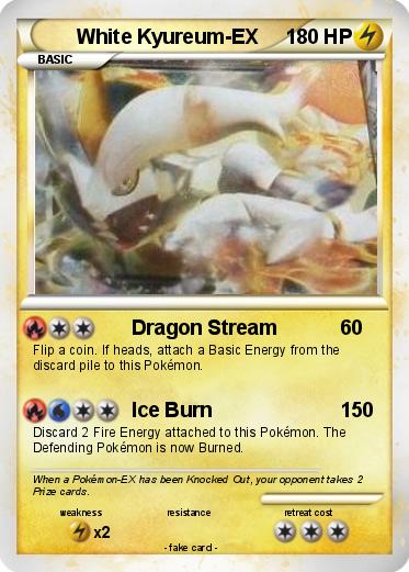 Pokemon White Kyureum-EX