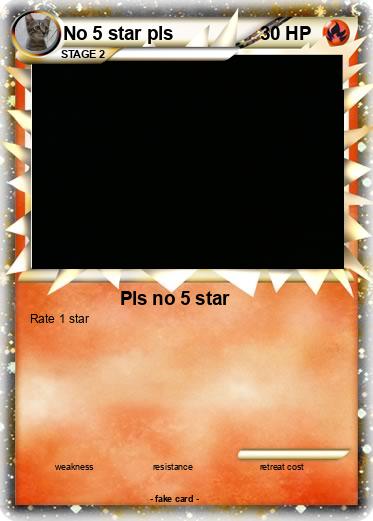 Pokemon No 5 star pls