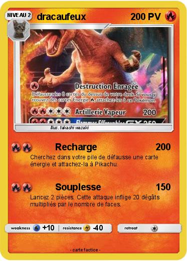 Pokemon dracaufeux