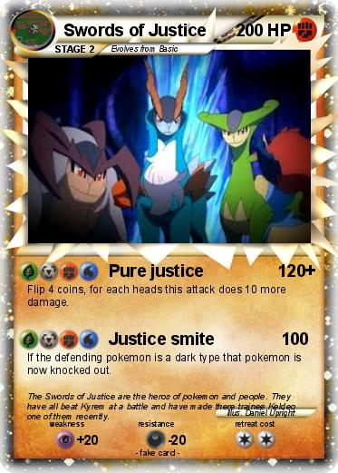 Pokemon Swords of Justice