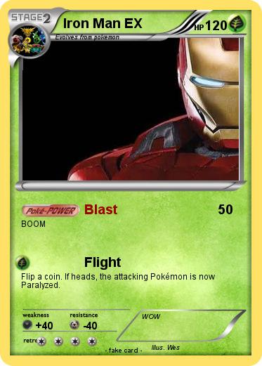 Pokemon Iron Man EX