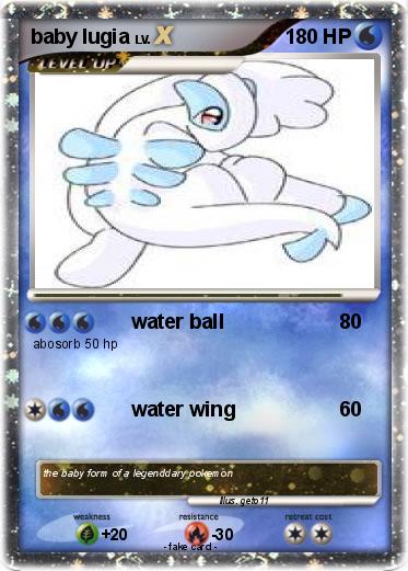 Pokemon baby lugia