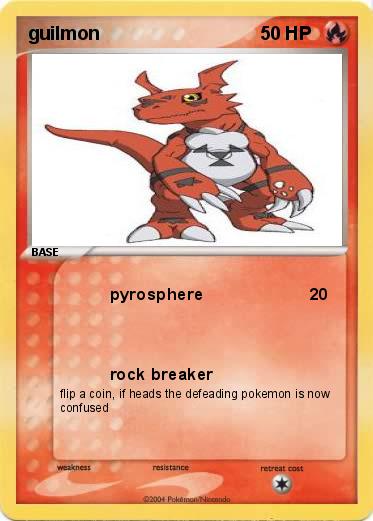 Pokémon guilmon 2 2 - pyrosphere - My Pokemon Card