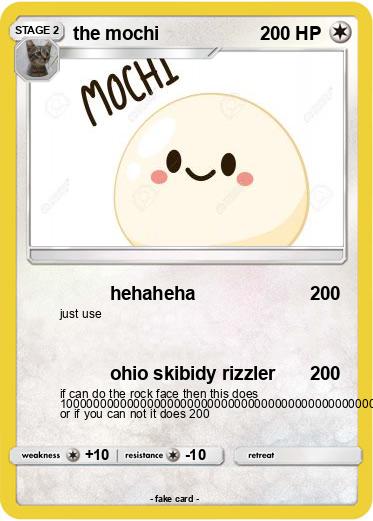Pokemon the mochi