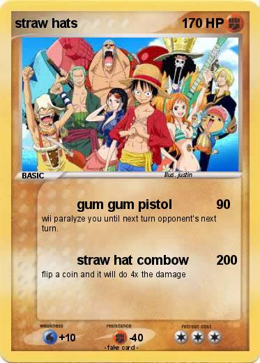 Pokemon straw hats