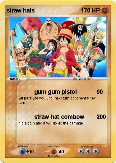 Pokemon straw hats