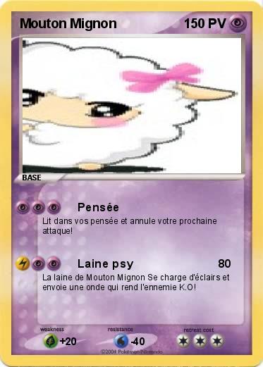 Pokemon Mouton Mignon