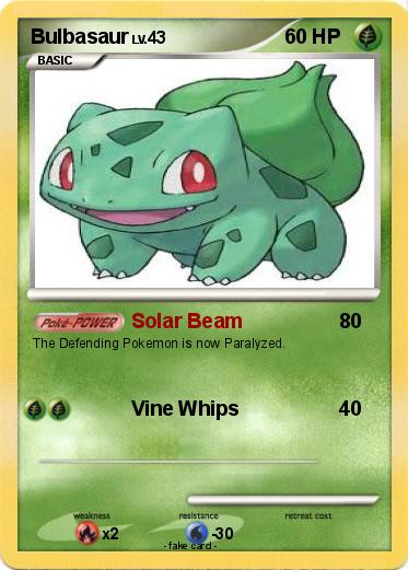 Pokemon Bulbasaur