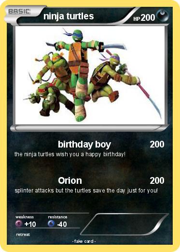 Pokemon ninja turtles