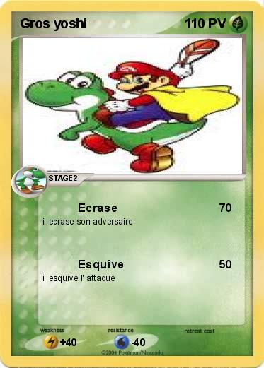 Pokemon Gros yoshi