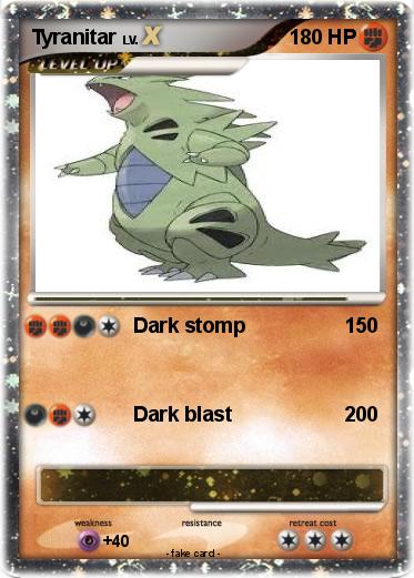 Pokemon Tyranitar