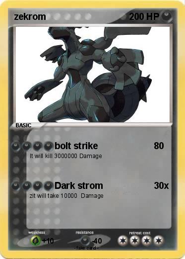 Pokemon zekrom