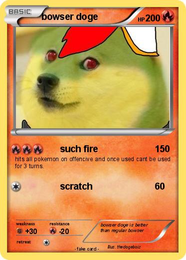Pokemon bowser doge