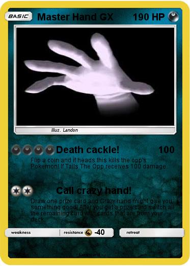 Pokemon Master Hand GX