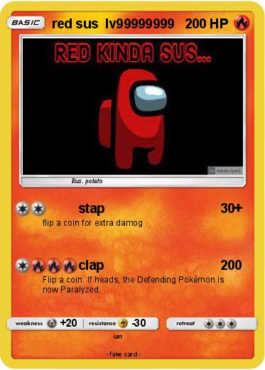 Pokemon red sus  lv99999999