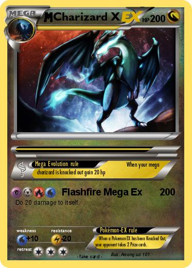 Pokemon Charizard X
