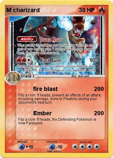 Pokemon M charizard