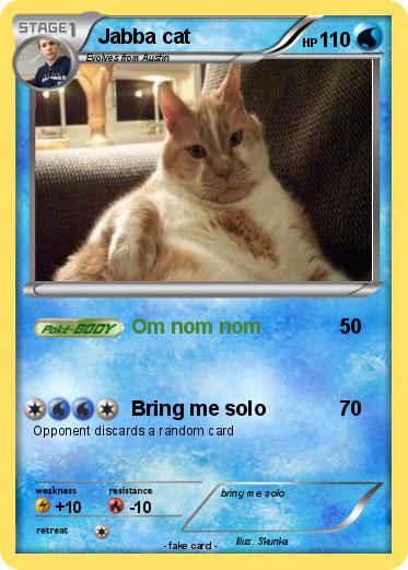 Pokemon Jabba cat
