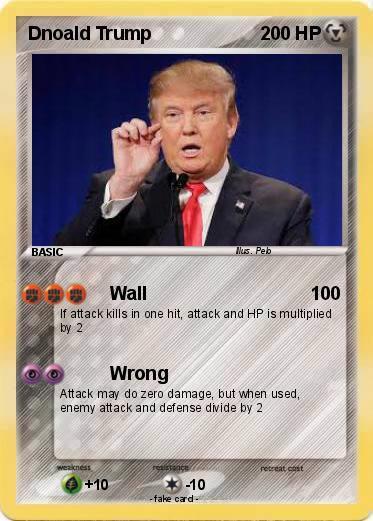Pokemon Dnoald Trump