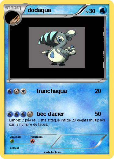 Pokemon dodaqua