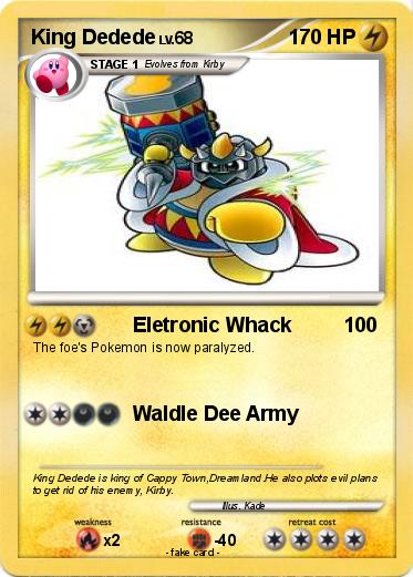Pokemon King Dedede
