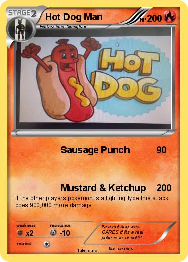 Pokemon Hot Dog Man